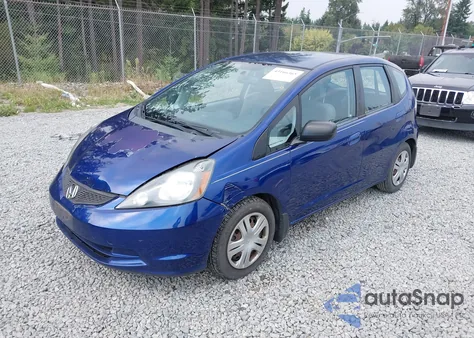2010 Honda Fit z USA, uszkodzony, nr VIN JHMGE8H26AS012100